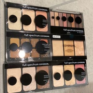 6 Brand new CoverGirl palettes